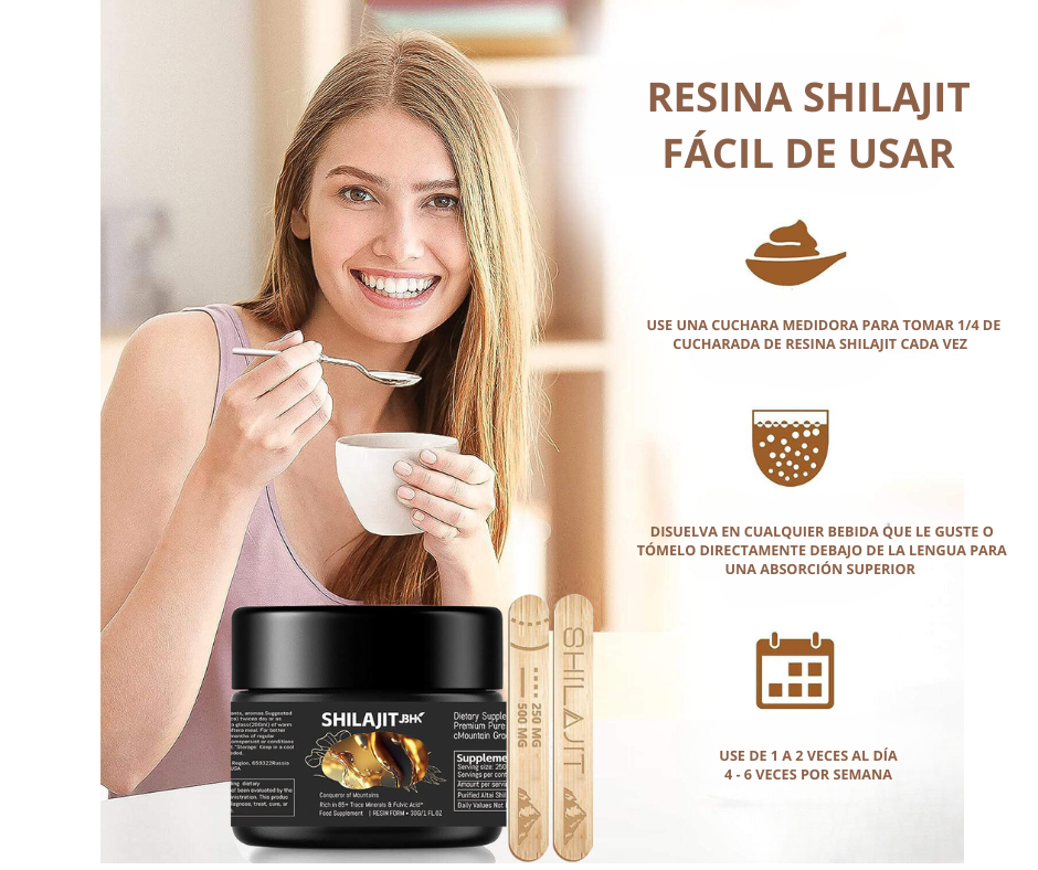 SHILAJIT - Energizante ancestral