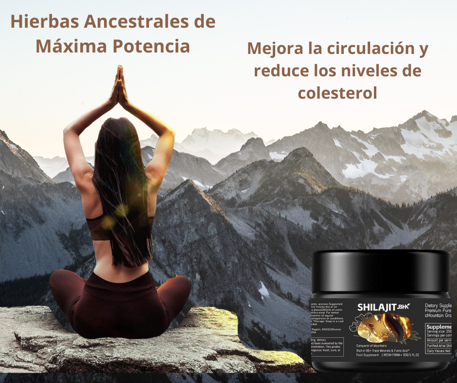 SHILAJIT - Energizante ancestral