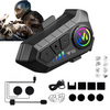 RideCom™ | Intercomunicador Para Casco De Moto, Bluetooth 5.3, Ipx6