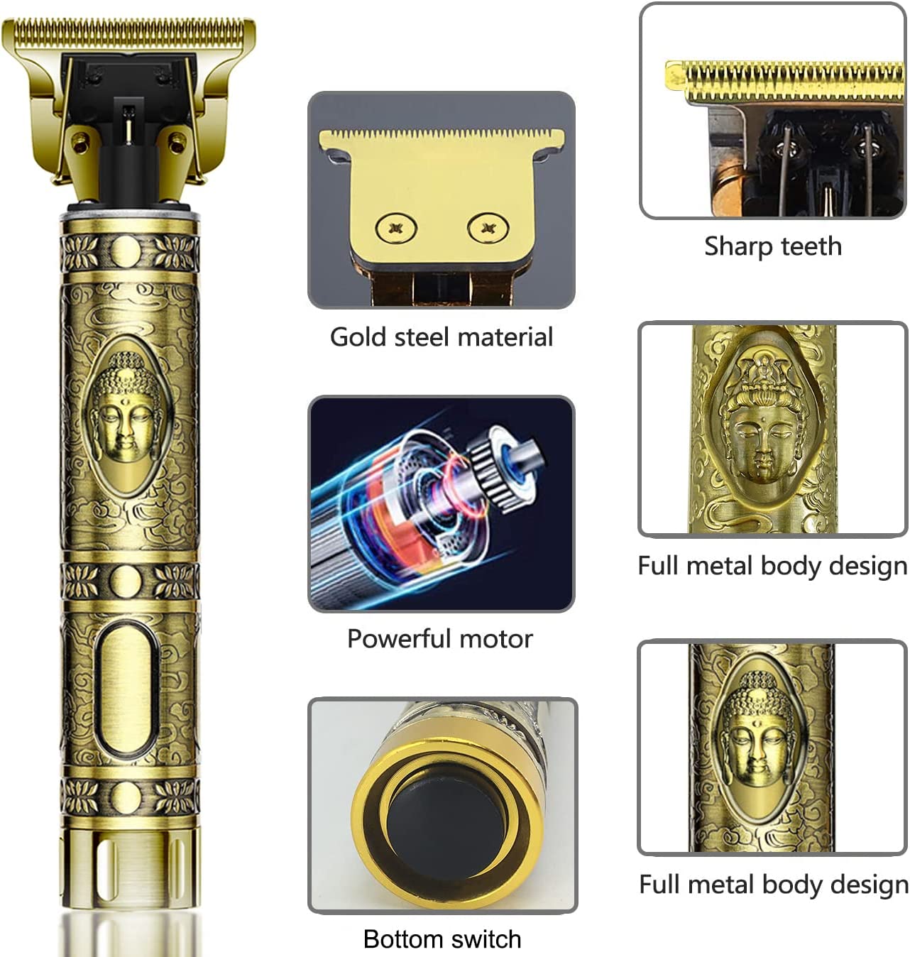 PREMIUN-GOLD™-  Rasuradora Portatil