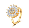 🌻  Anillo Girasol Giratorio 💍✨