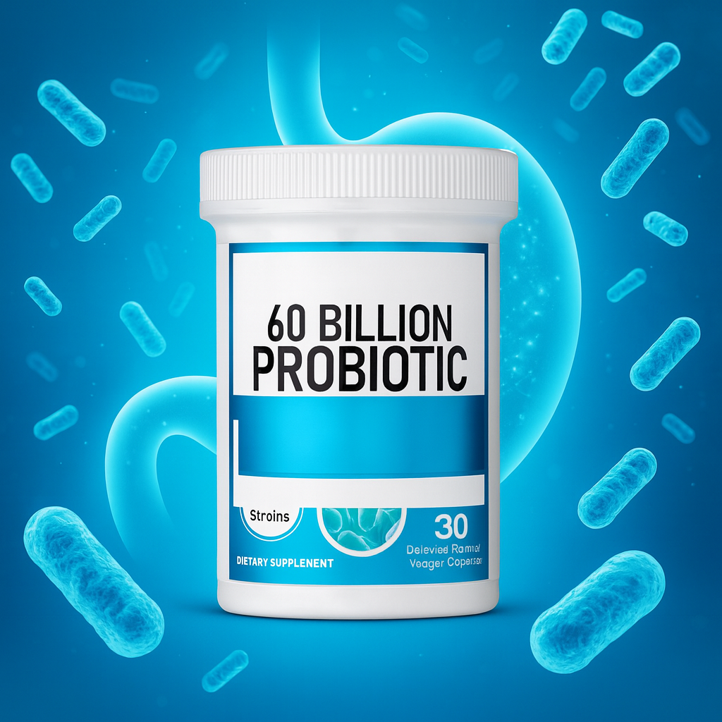 VitaLabs® - Probióticos 60 Billones – Bienestar Digestivo Total 🌿