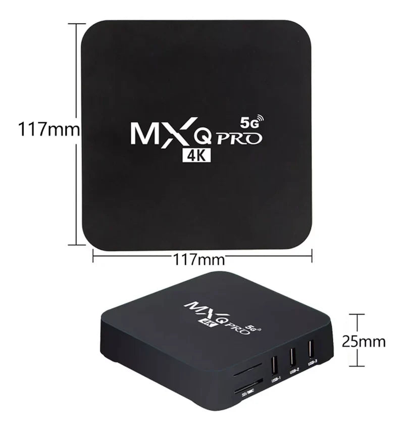 TV BOX MXQ Pro 4K - Eleva tu experiencia de TV