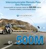 RideCom™ | Intercomunicador Para Casco De Moto, Bluetooth 5.3, Ipx6 [2 PZAS]
