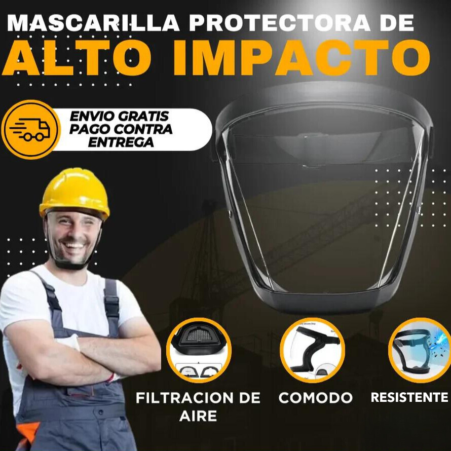 ShieldPro™ | Mascarilla Protectora de Alto Impacto