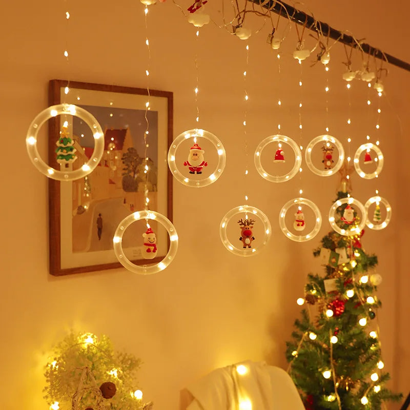 🎄✨Aros Mágicos Luces Navideñas✨🎅